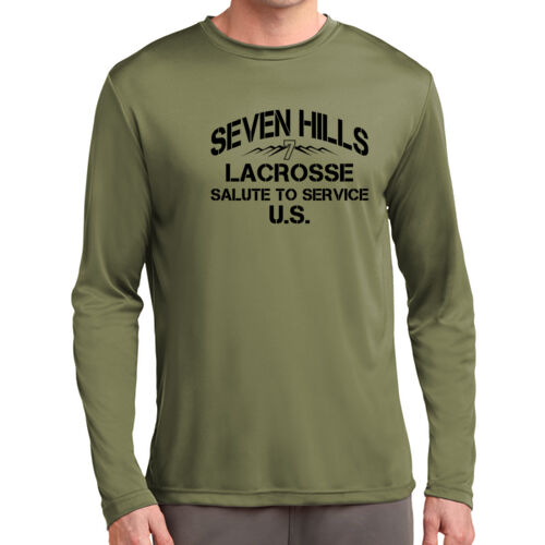 7 Hills Veterans Support - Long Sleeve PosiCharge ® Competitor™ Tee Thumbnail