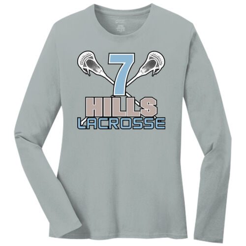 7 Hills - Ladies Long Sleeve Core Cotton Tee Thumbnail