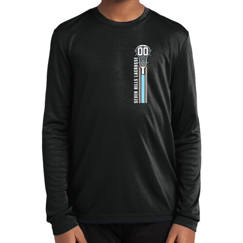 2025 Design - Youth Long Sleeve PosiCharge ® Competitor™ Tee Thumbnail